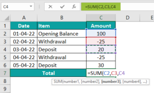 SUM Excel Function - Formula, Examples, How To Use?