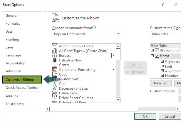 Customize Tab2
