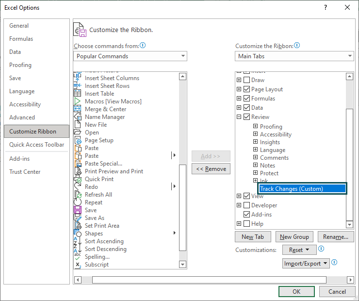 Excel Add in Ribbon.5