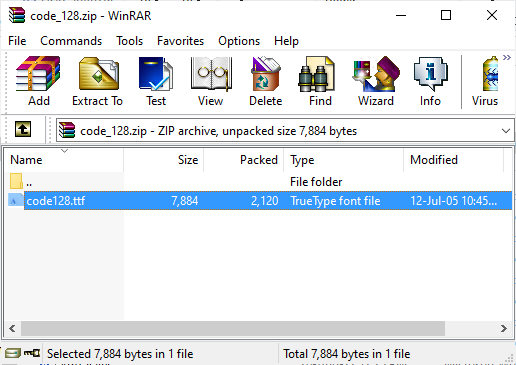 Barcode In Excel Install Font.2