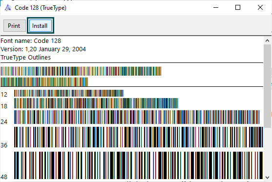 Install Font.3