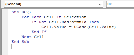 Change Case in Excel Shortcut Key.1