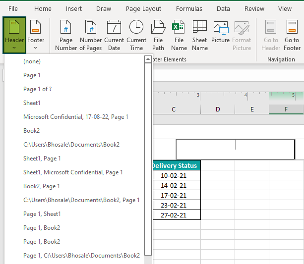 Header And Footer In Excel Custom.3
