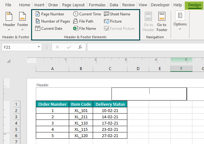 Header And Footer In Excel Custom.4