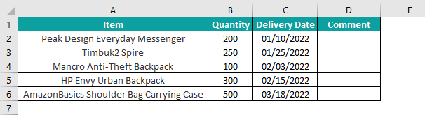 Text Function in Excel Example 1