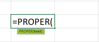 proper syntax