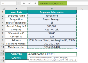 AGGREGATE Excel Function - Formula, Examples, How to Use?