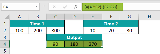 Excel Minus Formula How To Subtract Step By Step Examples Excel Minus Formula How To Subtract Step By Step Examples