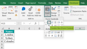 Combo Box in Excel - How to Create? (Examples & Excel Template)