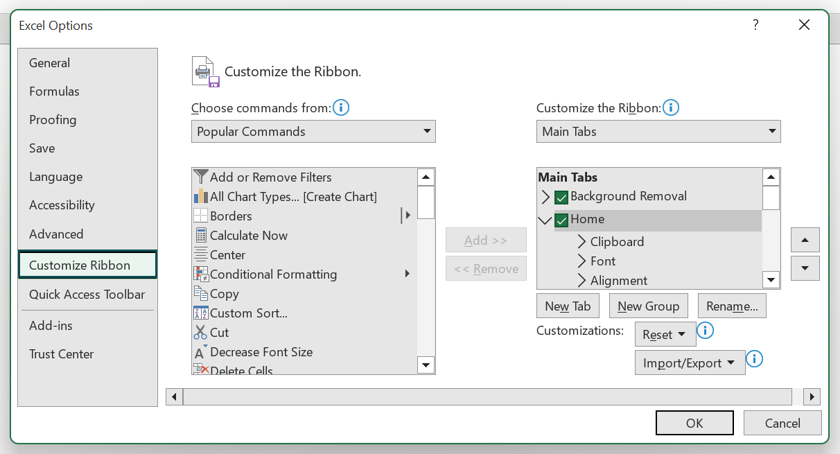 Combo Box in Excel -Step 3