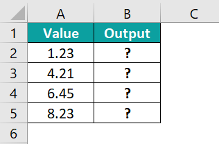 LN Excel Function - Example 1