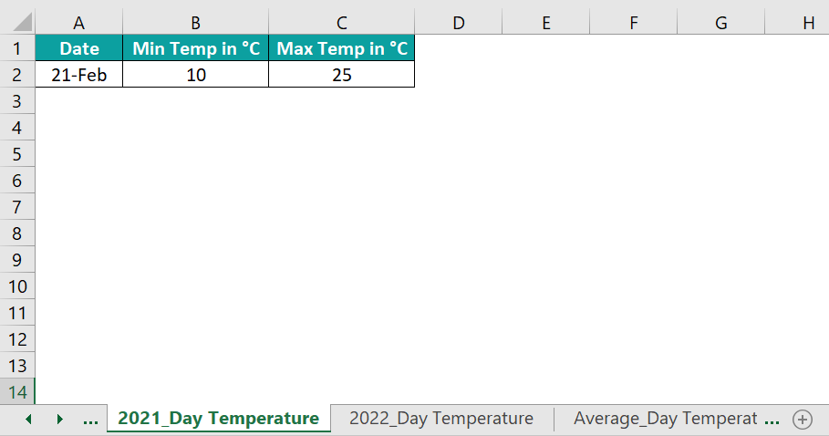 Consolidate Function in Excel - FAQ 3 - 1