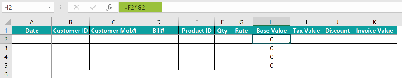 Example 1 - Step 2a