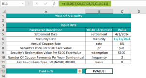 Excel YIELD Function - Formula, Examples, How to Use?
