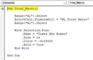 VBA Code - How to Write & Execute VBA Code with Examples