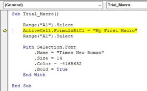 VBA Code - How to Write & Execute VBA Code with Examples