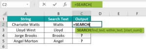 SEARCH Function in Excel - Formula, Examples, How to Use?