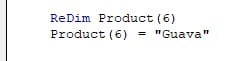 VBA dynamic array -another redim