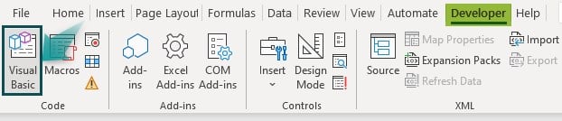 Vba Code - Visual basic
