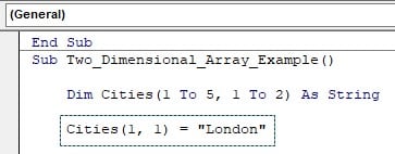two dimensional - London