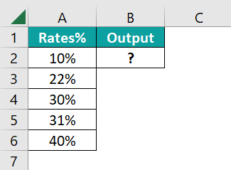 GEOMEAN Function in Excel - Example 1