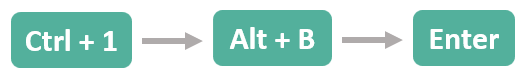 Subscript in Excel - Keyboard Shortcut