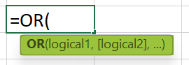 Advanced Excel Formulas - IF OR Formula Syntax