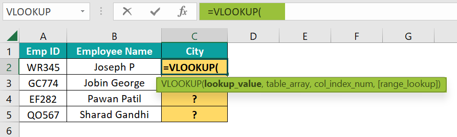 Example 1 - Step 1