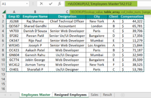 VLOOKUP From Another Sheet in Excel - Step by Step Examples