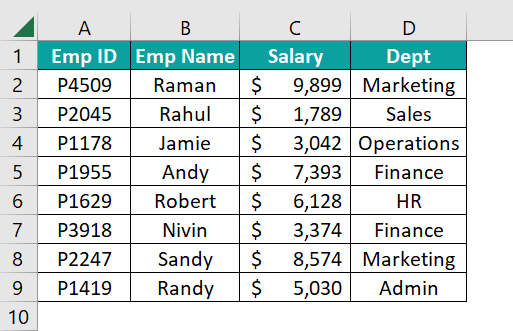 VLOOKUP with MATCH - Basic Example