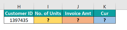 VLOOKUP with MATCH - Example 2 - 3