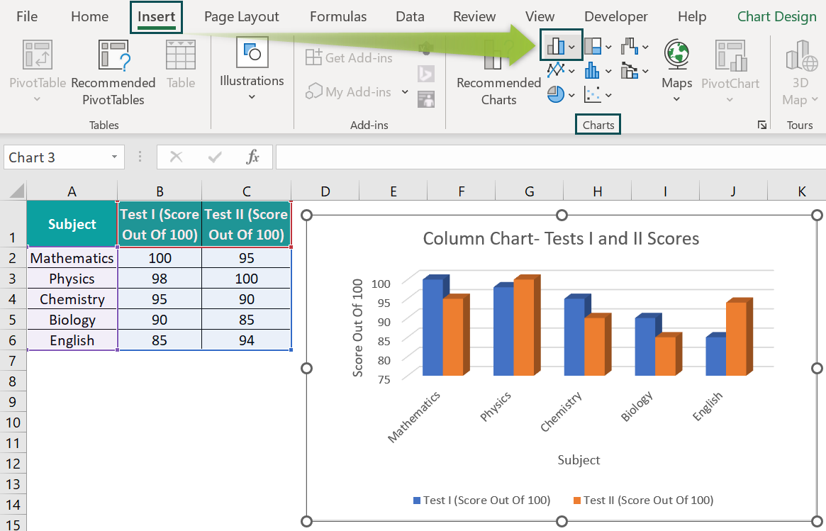 Types Of Charts In Excel - Types Of Charts In Excel - 2