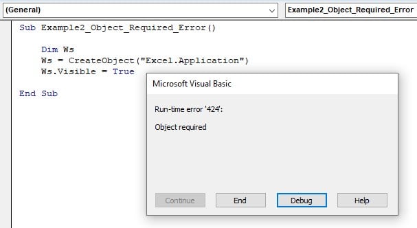 VBA Object Required Skip Error - Output