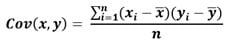 Covariance Matrix In Excel - Formula