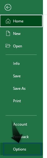 Covariance Matrix In Excel - Use - Step 1-option
