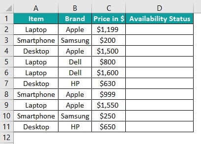 Excel Commands Example 2