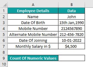 Excel Commands Example 4