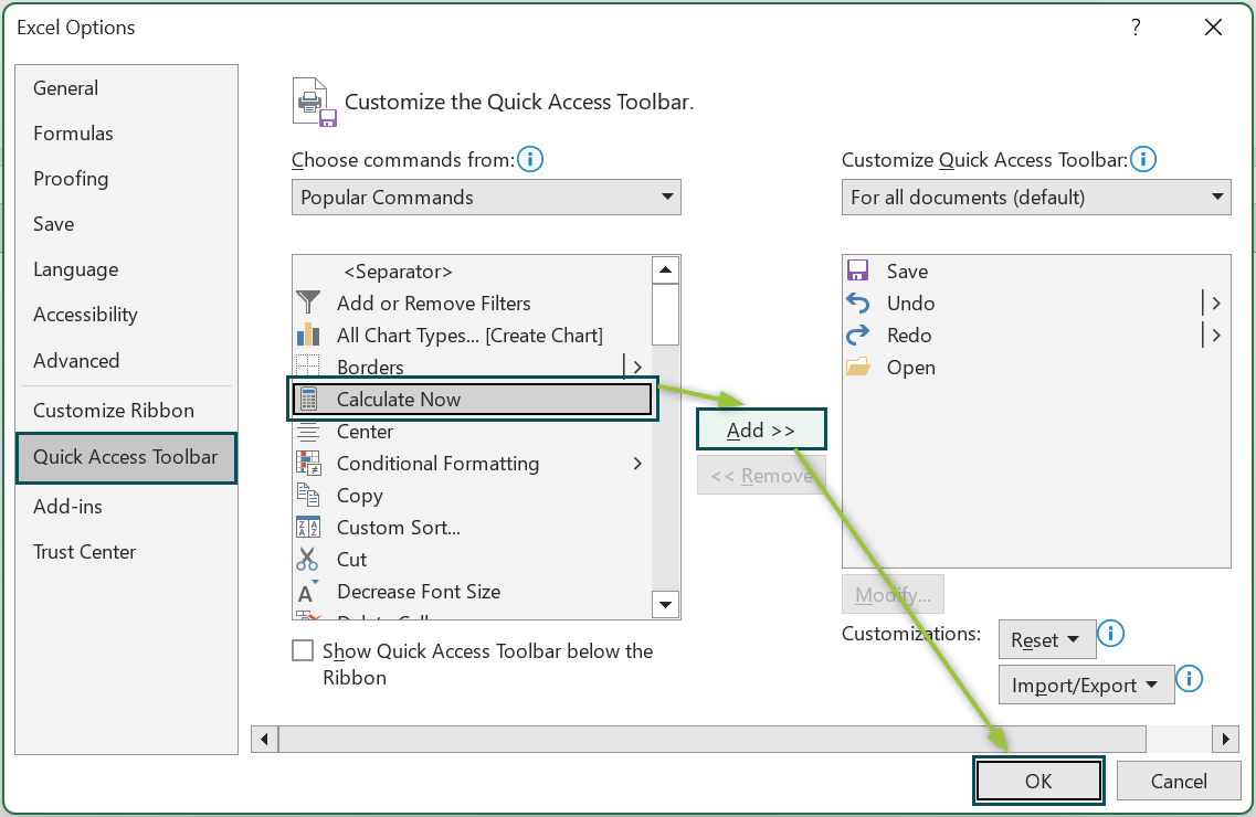 Adding features through more commands option - 2