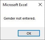 VBA And Function - Example 1 - Step 6 - Output