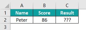 VBA Case Statement - Example 1