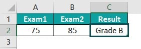 VBA Case Statement - Use - Step 8 - Output