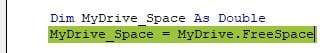 VBA FilesystemObject - Example 1 - Step 5