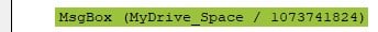 VBA FilesystemObject - Example 1 - Step 6 - Divide