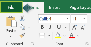 Customize Ribbon - Step 1a