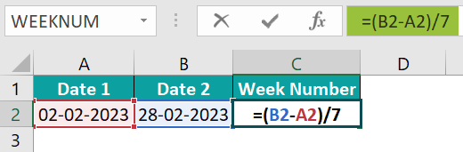 Week Number in Excel - Formula, Examples, How to Use?