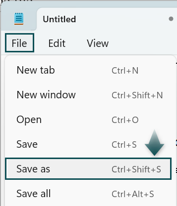 Example of Converting Excel Data to XML File Format - Step 2a