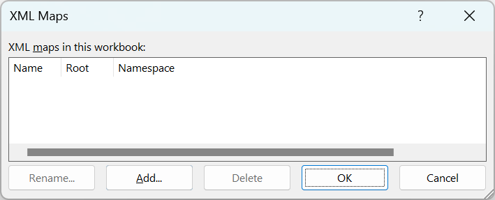 Example of Converting Excel Data to XML File Format - Step 5c