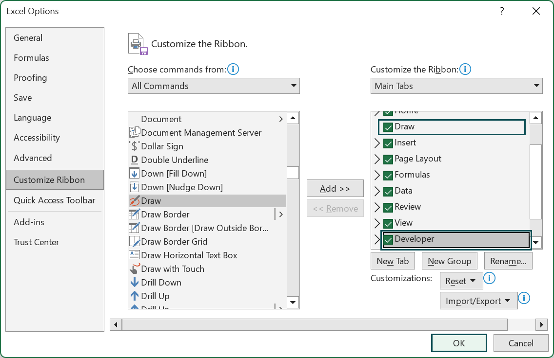 Excel 2019 - FAQ 2 - Step 2a