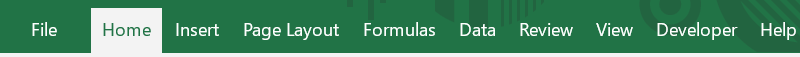 Excel Tabs - 2