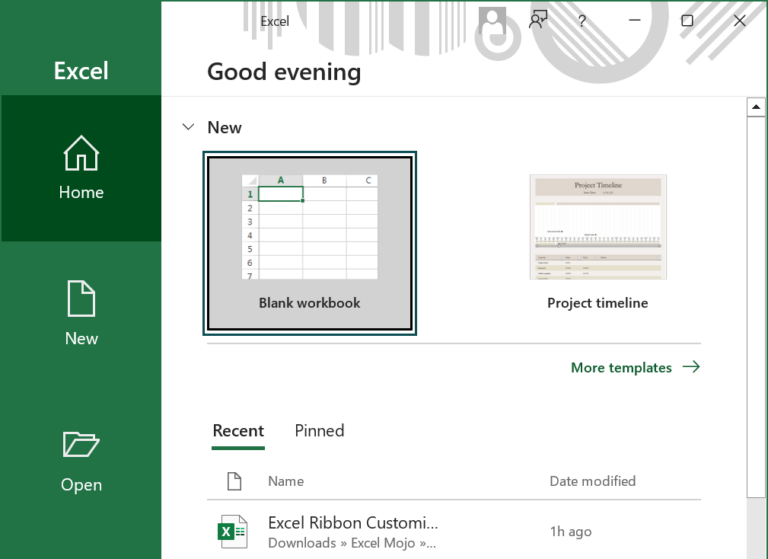 Excel 2019 Ribbons, Tabs And Quick Access Toolbar, Customize